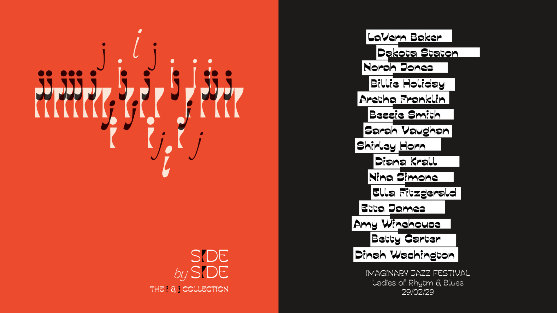 Two jazz inspired poster mockups.
